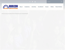 Tablet Screenshot of es.horizondayton.org